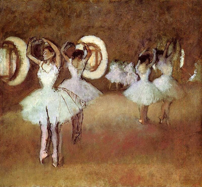 Edgar Degas Dance Rehearsal in theStudio of the Opera